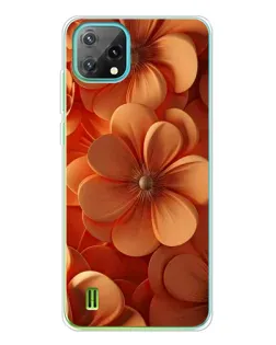 Чехол для Blackview Oscal C60 с картинкой «Оранжевый макро цветок» Чехол для Blackview Oscal C60 с картинкой «Оранжевый макро цветок»