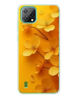 Чехол для Blackview Oscal C60 с картинкой «Золотые лепестки» Чехол для Blackview Oscal C60 с картинкой «Золотые лепестки»
