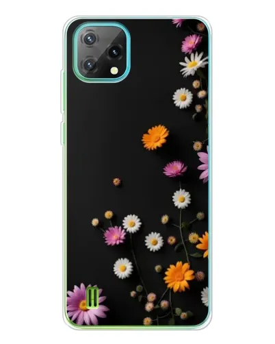 Чехол для Blackview Oscal C60 с картинкой «Цветочная композиция»