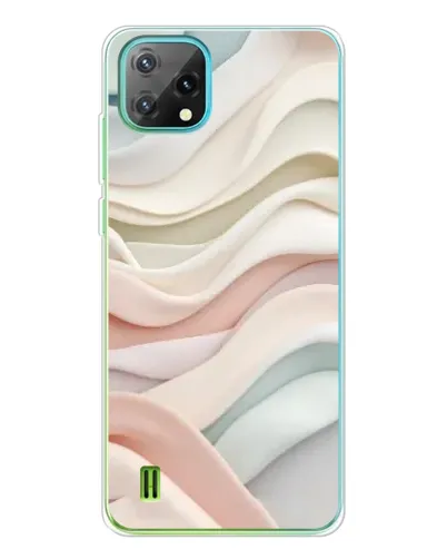 Чехол для Blackview Oscal C60 с картинкой «Пастельные нежные волны» Чехол для Blackview Oscal C60 с картинкой «Пастельные нежные волны»