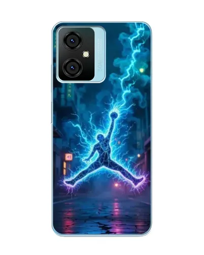 Чехол для Blackview Oscal C70 с картинкой «Jordan Gold Jumpman»