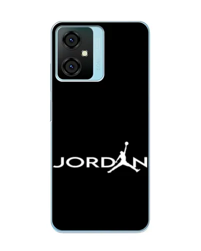 Чехол для Blackview Oscal C70 с картинкой «Jordan White Logo»