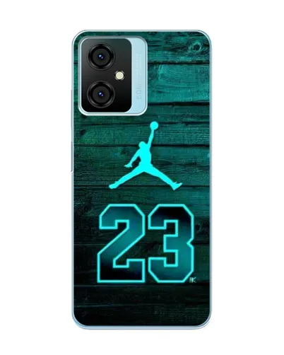 Чехол для Blackview Oscal C70 с картинкой «Jordan Cyan 23»