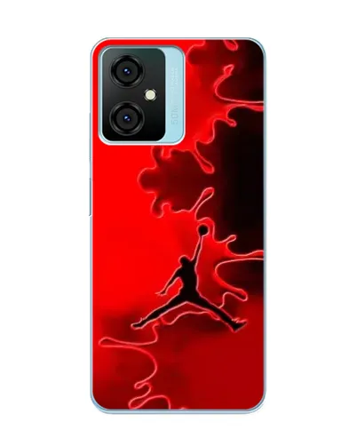 Чехол для Blackview Oscal C70 с картинкой «Jordan Red Smoke»