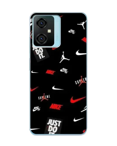 Чехол для Blackview Oscal C70 с картинкой «Nike Mix Pattern»