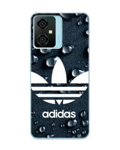 Чехол для Blackview Oscal C70 с картинкой «Adidas Trefoil Blue»
