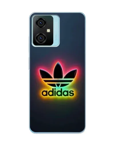 Чехол для Blackview Oscal C70 с картинкой «Неоновый Adidas»