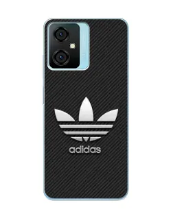 Чехол для Blackview Oscal C70 с картинкой «Adidas Карбоновая текстура»