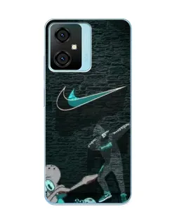 Чехол для Blackview Oscal C70 с картинкой «Спортивный арт Nike»