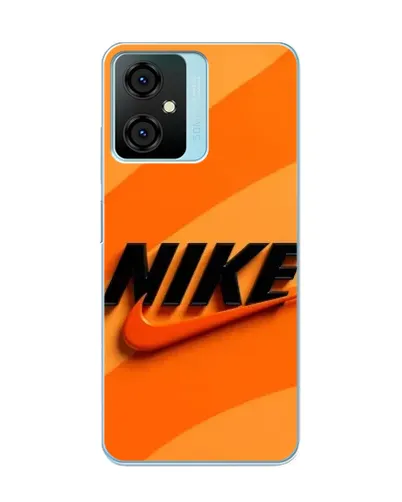 Чехол для Blackview Oscal C70 с картинкой «Оранжевый драйв Nike»