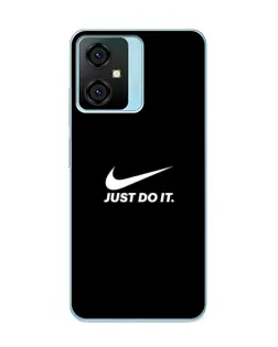 Чехол для Blackview Oscal C70 с картинкой «Минимализм от Nike»