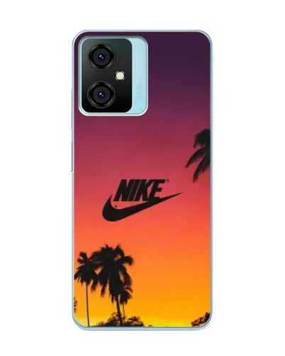 Чехол для Blackview Oscal C70 с картинкой «Nike на закате солнца»