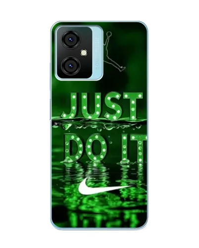 Чехол для Blackview Oscal C70 с картинкой «Зеленый неоновый Nike»