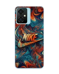 Чехол для Blackview Oscal C70 с картинкой «Nike в абстракции»