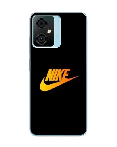 Чехол для Blackview Oscal C70 с картинкой «Золотой логотип Nike»