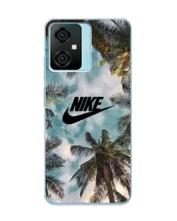 Чехол для Blackview Oscal C70 с картинкой «Тропический принт Nike»