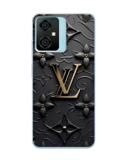 Чехол для Blackview Oscal C70 с картинкой «Кожаная текстура LV»