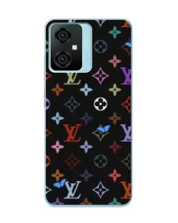 Чехол для Blackview Oscal C70 с картинкой «Цветная монограмма LV»