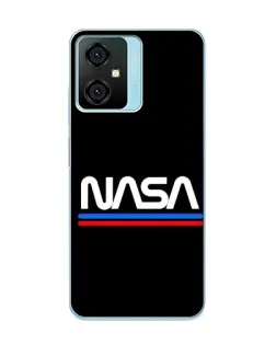 Чехол для Blackview Oscal C70 с картинкой «NASA — классика Red Blue»