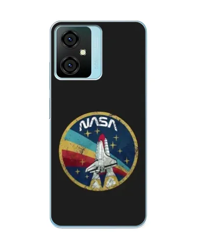 Чехол для Blackview Oscal C70 с картинкой «NASA — эмблема миссии»
