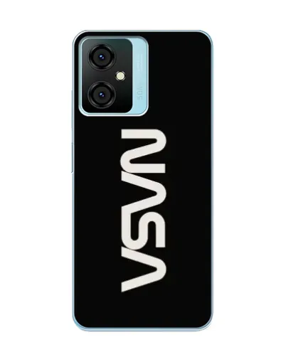 Чехол для Blackview Oscal C70 с картинкой «NASA — вертикальный логотип»