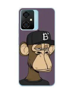 Чехол для Blackview Oscal C70 с картинкой «Bored Ape в кепке»