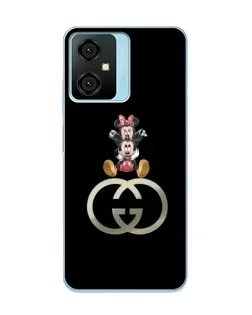 Чехол для Blackview Oscal C70 с картинкой «Минни Маус на лого»