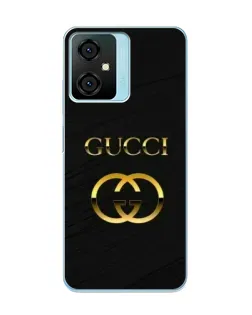 Чехол для Blackview Oscal C70 с картинкой «Золотой логотип Gucci»