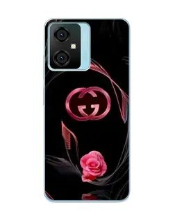 Чехол для Blackview Oscal C70 с картинкой «Gucci — неоновая роза»