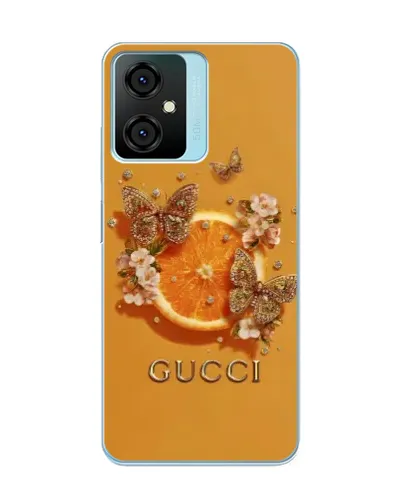 Чохол для Blackview Oscal C70 з картинкою «Gucci — золоті метелики» Чохол для Blackview Oscal C70 з картинкою «Gucci — золоті метелики»