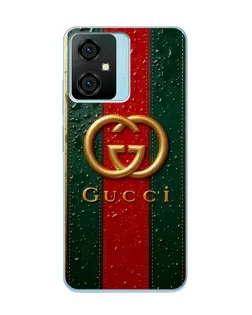 Чохол для Blackview Oscal C70 з картинкою «Gucci — фірмова смуга та золото»