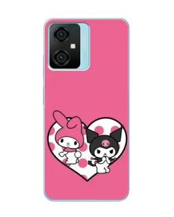 Чехол для Blackview Oscal C70 с картинкой «Kuromi и My Melody»
