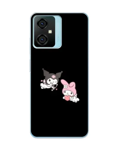 Чехол для Blackview Oscal C70 с картинкой «My Melody и Kuromi»