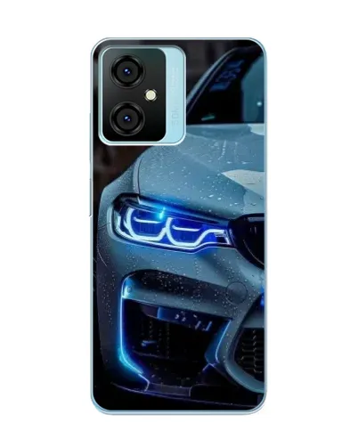 Чехол для Blackview Oscal C70 с картинкой «Взгляд BMW с синими фарами»