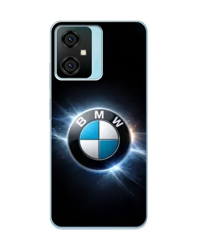 Чехол для Blackview Oscal C70 с картинкой «BMW — неоновое сияние»