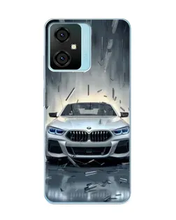 Чехол для Blackview Oscal C70 с картинкой «BMW в свете фар»