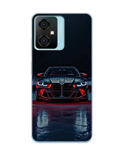 Чехол для Blackview Oscal C70 с картинкой «BMW на мокрой дороге»