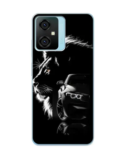 Чехол для Blackview Oscal C70 с картинкой «BMW и лев»