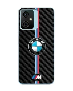 Чехол для Blackview Oscal C70 с картинкой «Эмблема BMW и карбон»