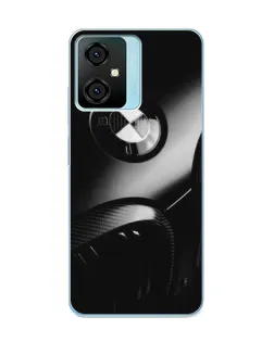 Чехол для Blackview Oscal C70 с картинкой «Эмблема BMW — макро»