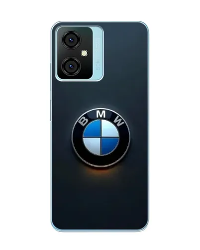Чехол для Blackview Oscal C70 с картинкой «Логотип BMW — минимализм»