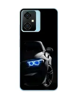 Чехол для Blackview Oscal C70 с картинкой «BMW — ночной взгляд»