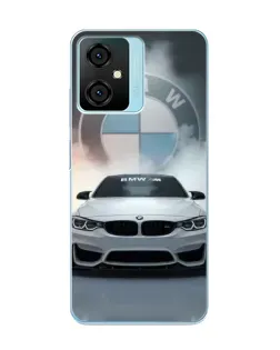Чехол для Blackview Oscal C70 с картинкой «BMW в белом дыму»