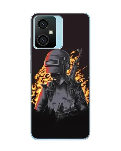 Чехол для Blackview Oscal C70 с картинкой «PUBG — огненный силуэт» Чехол для Blackview Oscal C70 с картинкой «PUBG — огненный силуэт»