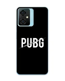 Чехол для Blackview Oscal C70 с картинкой «PUBG — белый логотип»