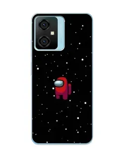 Чехол для Blackview Oscal C70 с картинкой «Красный Among Us»