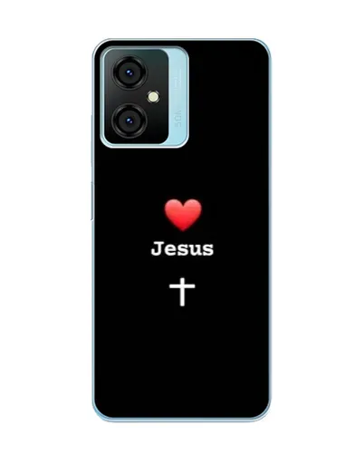 Чехол для Blackview Oscal C70 с картинкой «Сердце - Jesus»