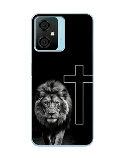 Чехол для Blackview Oscal C70 с картинкой «Лев и Крест»