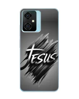 Чехол для Blackview Oscal C70 с картинкой «Надпись Jesus Graffiti»