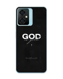 Чехол для Blackview Oscal C70 с картинкой «GOD — Бог над всем»